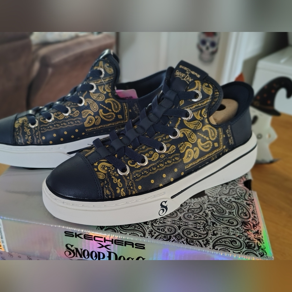 Skechers Unisex Snoop Dogg Double G Slip-ins Sneaker